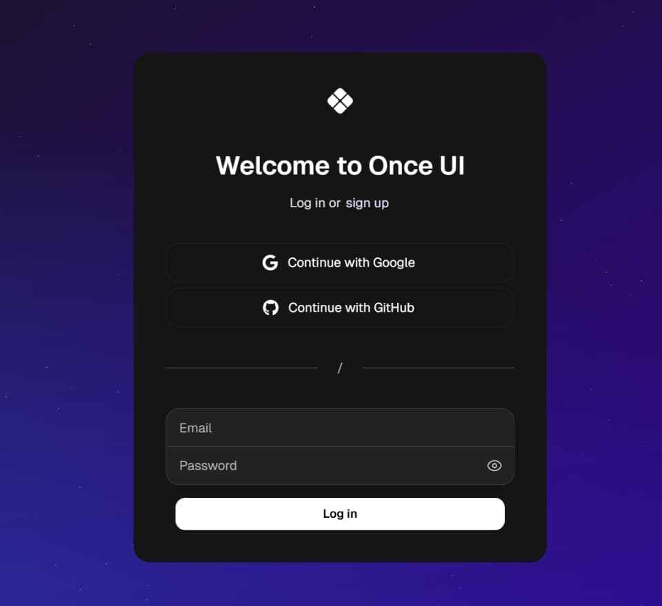 Illustration for Authentication copy-paste block