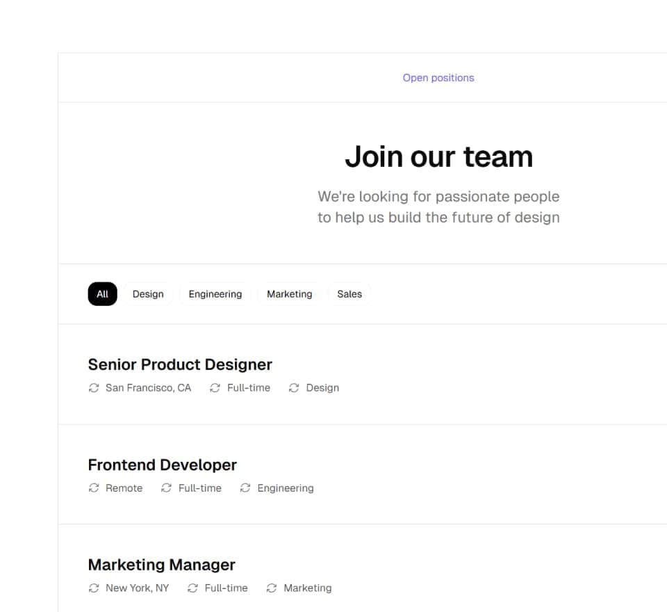 Illustration for Careers copy-paste block