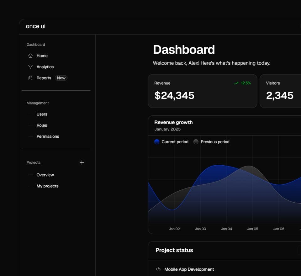 Illustration for Dashboard copy-paste block