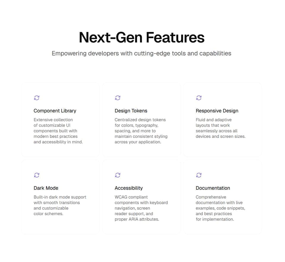 Illustration for Features copy-paste block