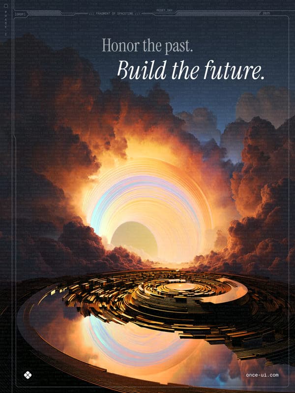 Honor the past - Once UI brand image