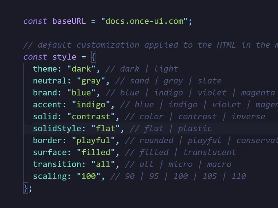 Image for Single-file customization