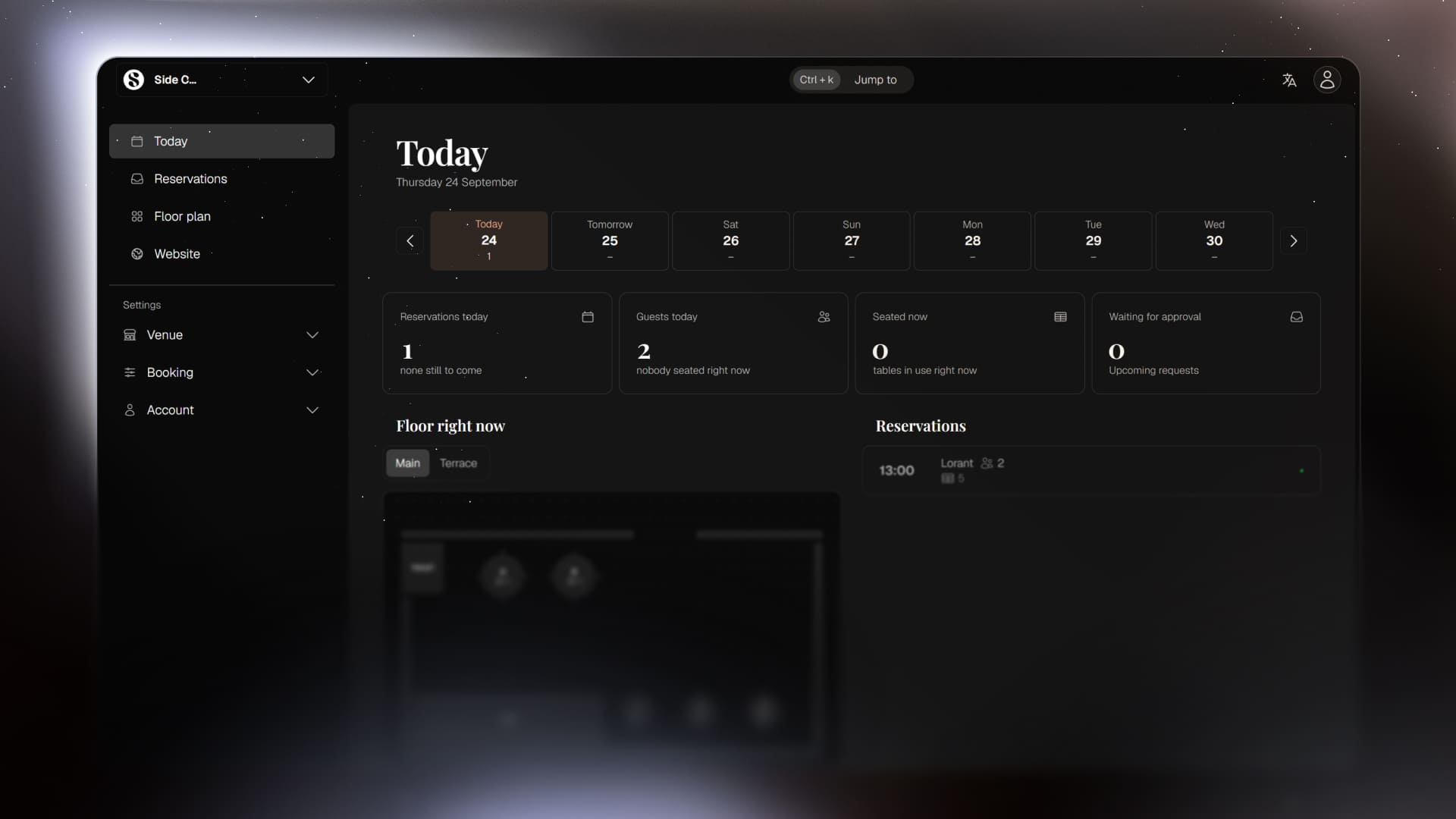 Tavilio — Reservations for cafés, restaurants and bars