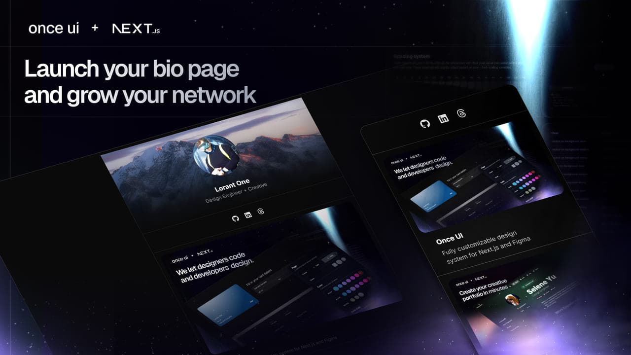 Once UI for Next.js cover